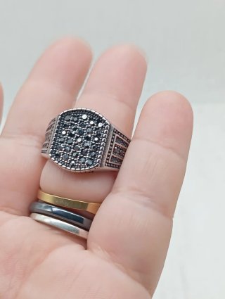 Anillo para  Hombre de acero inoxidable