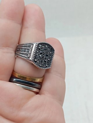 Anillo para  Hombre de acero inoxidable