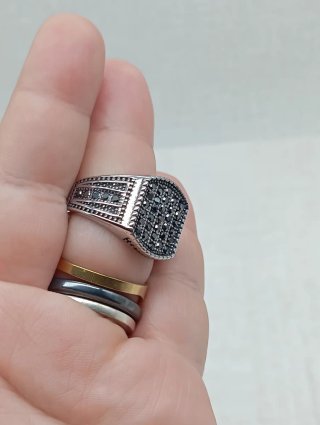 Anillo para  Hombre de acero inoxidable