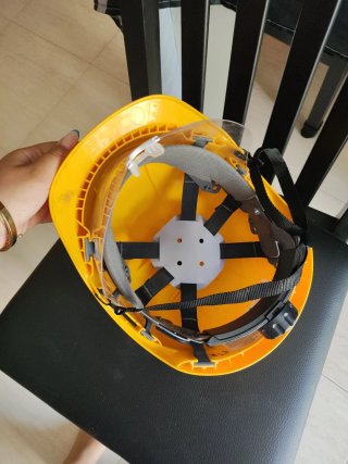 Casco de seguridad  (uniformidad TES, Galeno)