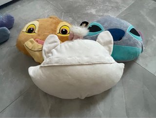 3 x Cuscini Peluches Disney
