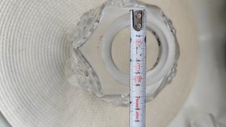 4 Tulipas de lámpara de cristal esmerilado