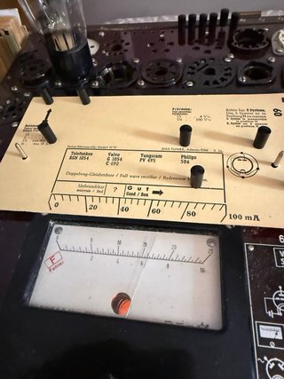Válvula Philips 506 Special radio antigua