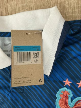 Camiseta Nike Francia 10 Azul Naranja
