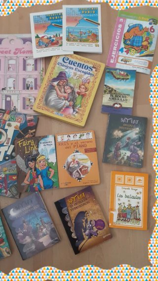 Lote lectura infantil 8/10 años
