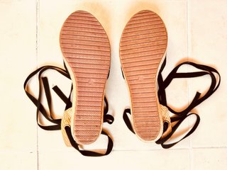 Sandalias cuña