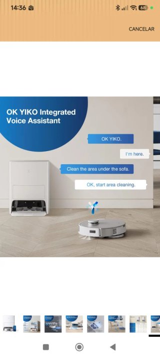 ECOVACS DEEBOT T20e Omni Robot Aspirador 6000Pa