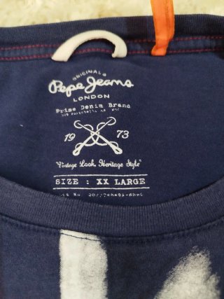 Camiseta Pepe Jeans London Union Jack Azul