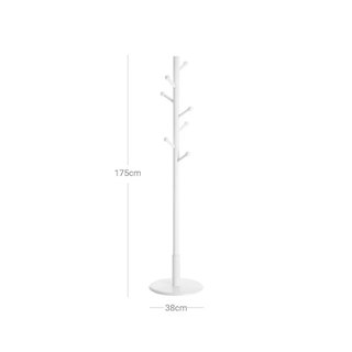 Perchero de Pie 7 Ganchos 175 cm Vasagle RCR07WT