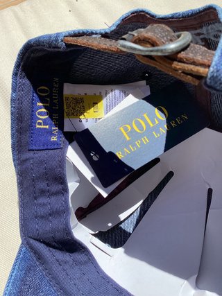 Gorra Polo Ralph Lauren Oso Bordado Azul
