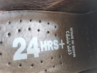 Zapatos de piel 24 horas + Air  Hecho en España
