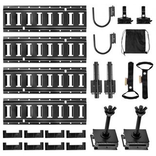 Kit de rieles de sujeción E-Track, 4 paquetes de r
