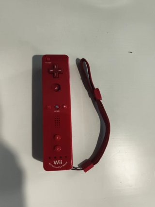 Mando Nintendo Wii Rojo con MotionPlus
