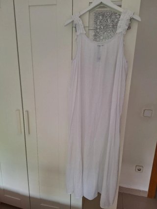 Vestido blanco largo