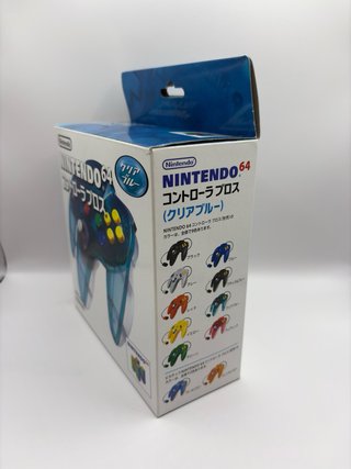 Mando original azul transparente para Nintendo 6