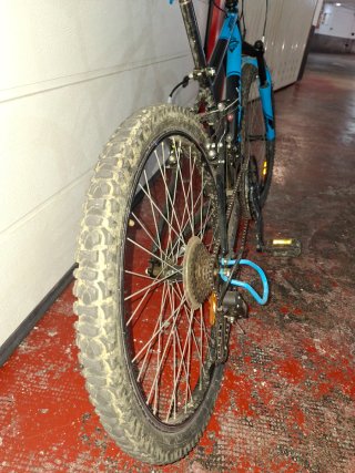 Bicicleta 24" RockRider 500 Azul
