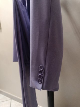 Set Giacca e Pantalone Viola LUMINA