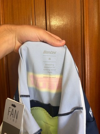 Calções Santini Lidl Trek FAN S