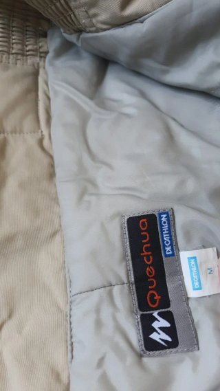 Pantalones de esquí Quechua Talla M Beige