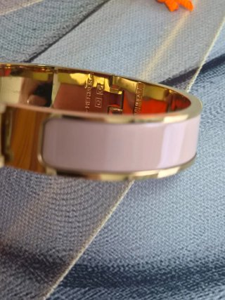 Pulsera Hermès Olympea  Rosa claro