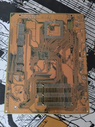 Placa Socket 370 + Tarjetas PCI + Backplate