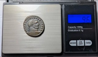 Follis Severo II 305-306 d.C. Heraclea
