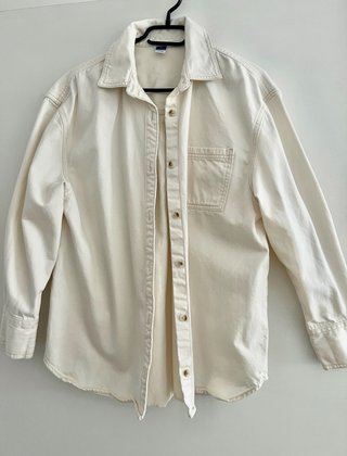 Chaqueta Oversize Beige