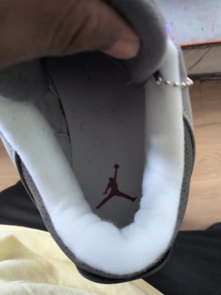 Jordan Retro 3 Gris Naranja