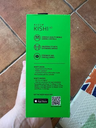 Gamepad Razer Kishi V2 mando iPhone lightning