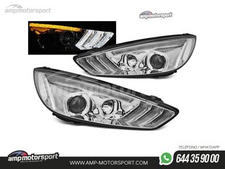 FAROS DELANTEROS LUZ DIURNA LED PARA FORD FOCUS MK3 2015-2018