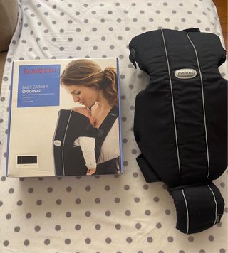 Mochila Portabebé BabyBjorn Original Negra