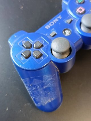 Mandos PS3 DualShock 3 Sixaxis Azul y Negro