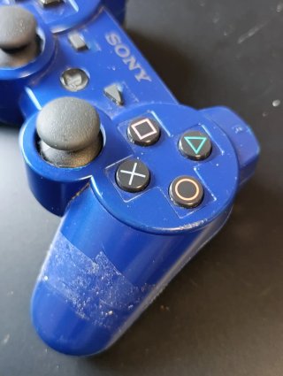 Mandos PS3 DualShock 3 Sixaxis Azul y Negro