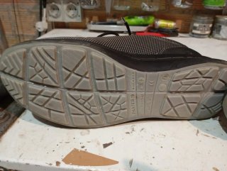 Botas de seguridad Panter negras y grises