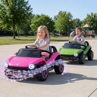 Coche eléctrico para niños con control remoto, 3 n