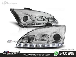 FAROS DELANTEROS LUZ DIURNA LED PARA FORD FOCUS MK2