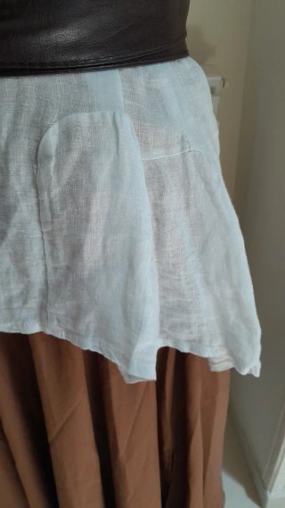 Gonna maxi + blusa lino
