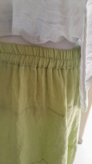 Gonna maxi + blusa lino