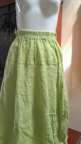 Gonna maxi + blusa lino