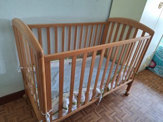 Cuna madera 120x60