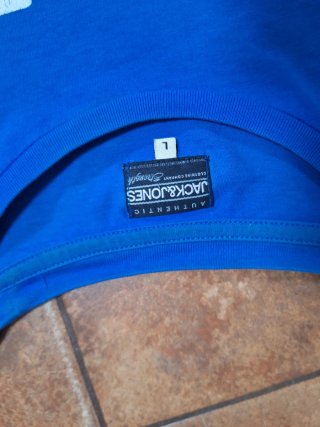 Camiseta Jack & Jones Azul Talla L