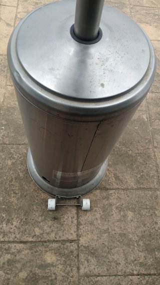 Estufa exterior gas jardín