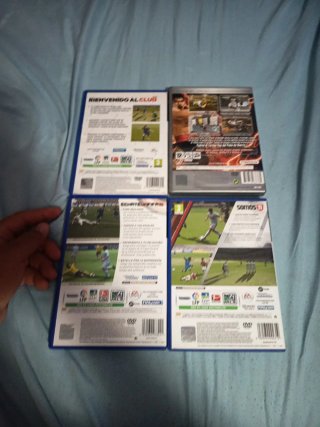 Lote 4 Juegos PS2: FIFA 10, 11, 13 y Tekken 5