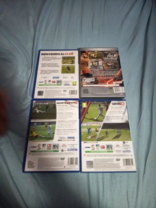 Lote 4 Juegos PS2: FIFA 10, 11, 13 y Tekken 5