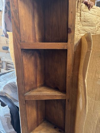 Mueble Esquinero Rústico Madera Maciza