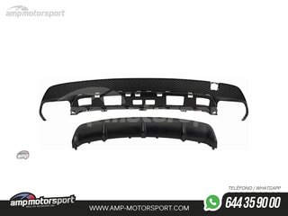 DIFUSOR TRASERO MERCEDES CLA C117 LOOK A45 AMG