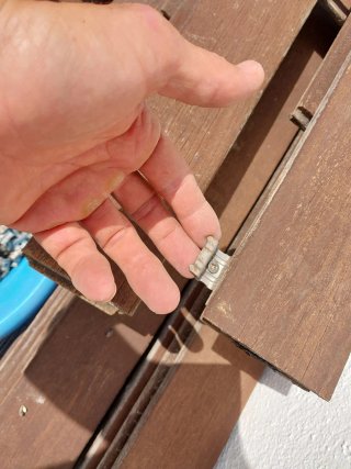 Lamas Tarima Madera Exterior Marrón