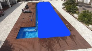 Lamas Tarima Madera Exterior Marrón