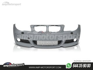 PARAGOLPES DELANTERO BMW SERIE 1 E87/E82/E87 LOOK M COUPE CON PDC/SRA