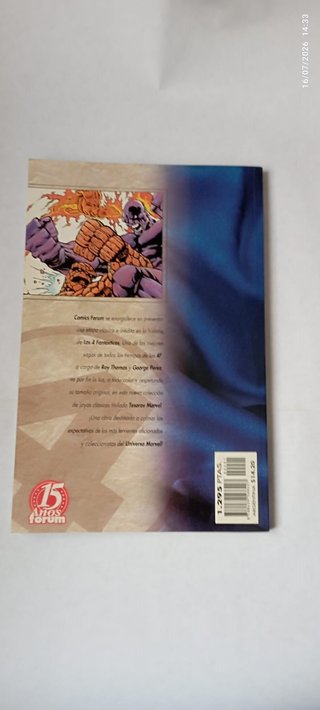 4 Fantásticos. Tesoros Marvel: Años perdidos 1-2